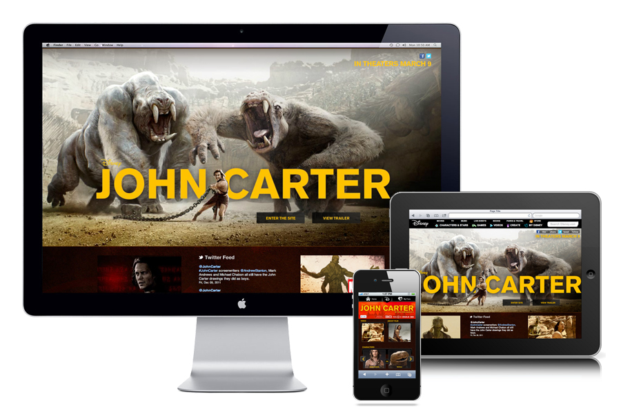 Disney John Carter Digital Launch